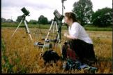© 1999; Bertram Werle: Auf Beobachtungsposten mit Teleskop und Kamera