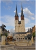 Ihre vier Trme bilden zusammen mit dem Roten Turm das Wahrzeichen der Saalestadt, der Stadt der fnf Trme. Die Kirche feierte im Jahr 2004 ihr 450-jhriges Bestehen.
