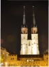 Ihre vier Trme bilden zusammen mit dem Roten Turm das Wahrzeichen der Saalestadt, der Stadt der fnf Trme. Die Kirche feierte im Jahr 2004 ihr 450-jhriges Bestehen.