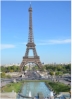 Der Eifelturm vom Palais de Chaillot aus gesehen